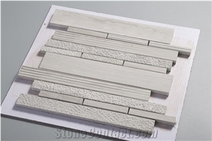 White Wood Mosaic Panel 3d Bathroom Mosaic Patter White Wood Mosaic Panel 3d Bathroom Mosaic Patter