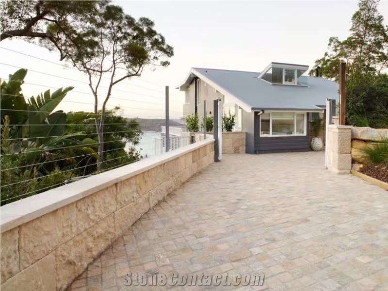 Yellow Sandstone Natural Split Wall Cladding Panel