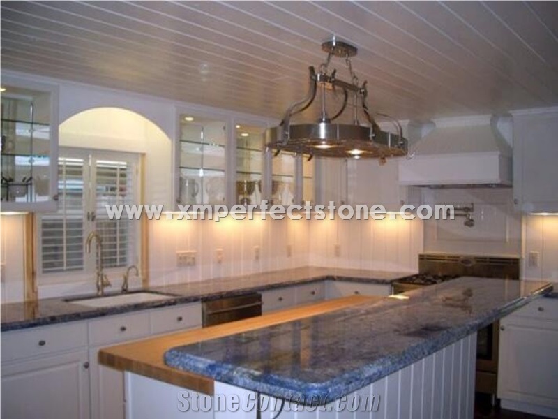 Azul Macaubas Blue Granite for Countertop