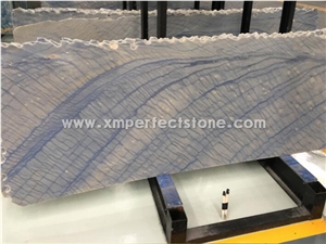 Azul Macaubas Blue Granite for Countertop