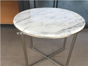 Carrara Marble Modern Style Rectangle Table Tops
