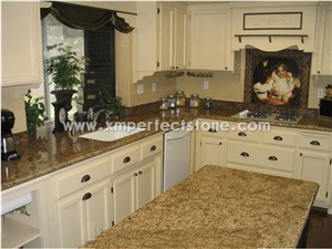 Giallo Veneziano Granite for Kitchen Countertop