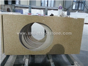 Yellow Venus Faux Quartz Stone Countertop