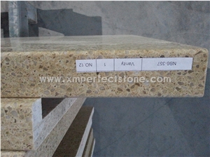 Yellow Venus Faux Quartz Stone Countertop