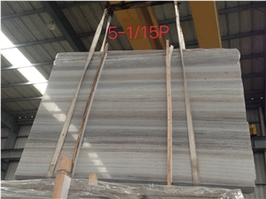 Crystal Wood Grain Vein Marble Slabs Vein Cut