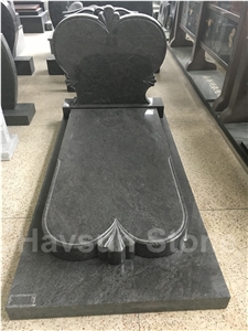 Bahama Blue Granite Tombstone Monument Gravestone