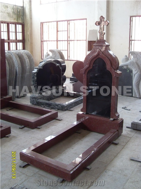 Cross Tombstone, Monument, Gravestone for Project