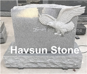 Engraved Eagle Headstone/Monument/Tombstone Engraved Eagle Headstone/Monument/Tombstone