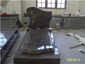 Euro Style Himalayan Blue Granite Monuments Euro Style Himalayan Blue Granite Monuments