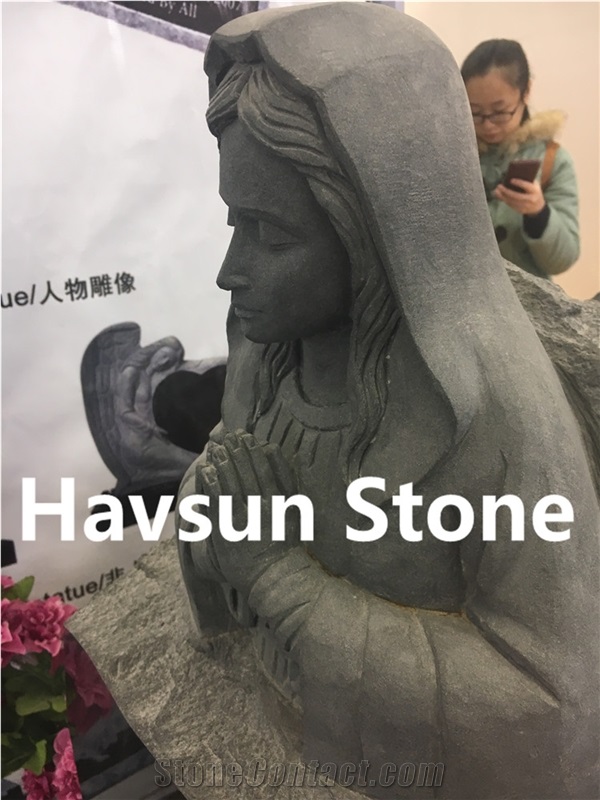Imperial Red Granite Bust Monuments Headstons