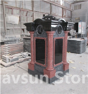 Russia Style Cross Family Monument/Tombstone