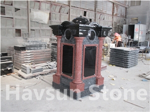 Russia Style Cross Family Monument/Tombstone