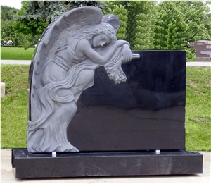Us Style Sleeping Angel Monuments Tombstone