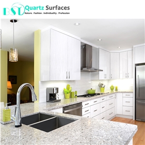 15mm Granite Imitation Multicolor Quartz Stone