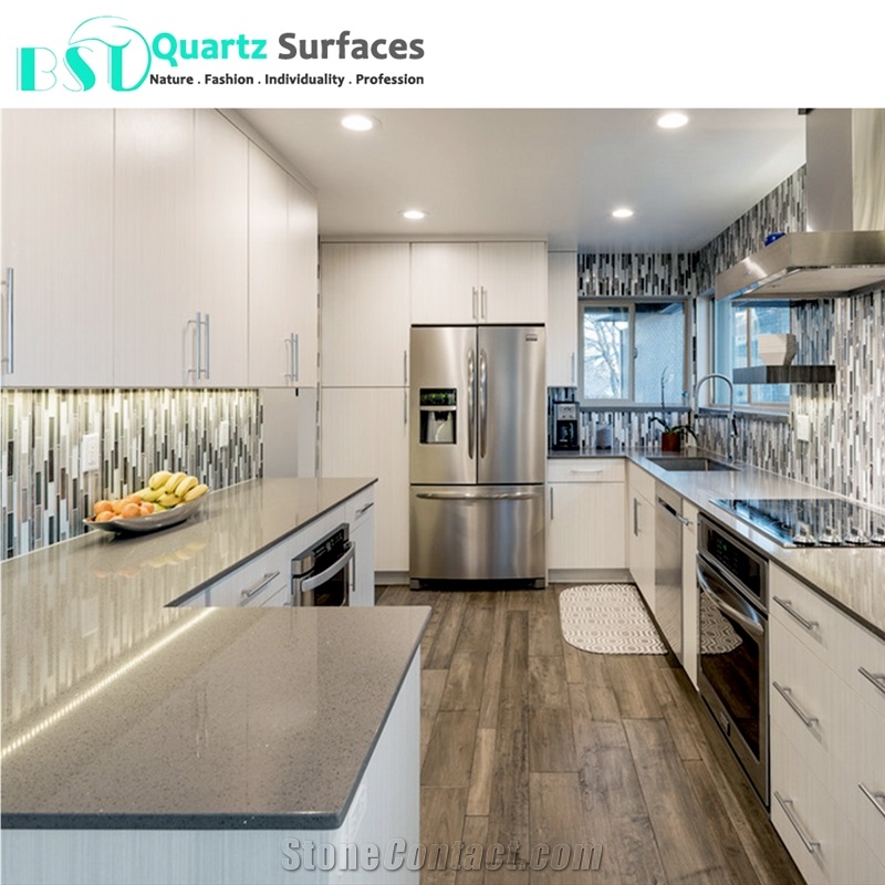 Grey Galaxy Quartz Engineered Slabs