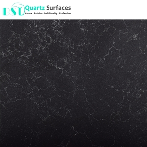 New Product Carrera Black Artificial Quartz Stone 55.7 Usd/M2