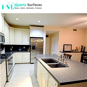 New Product Carrera Black Artificial Quartz Stone 55.7 Usd/M2