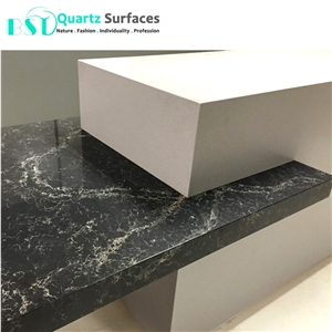 New Product Carrera Black Artificial Quartz Stone 55.7 Usd/M2
