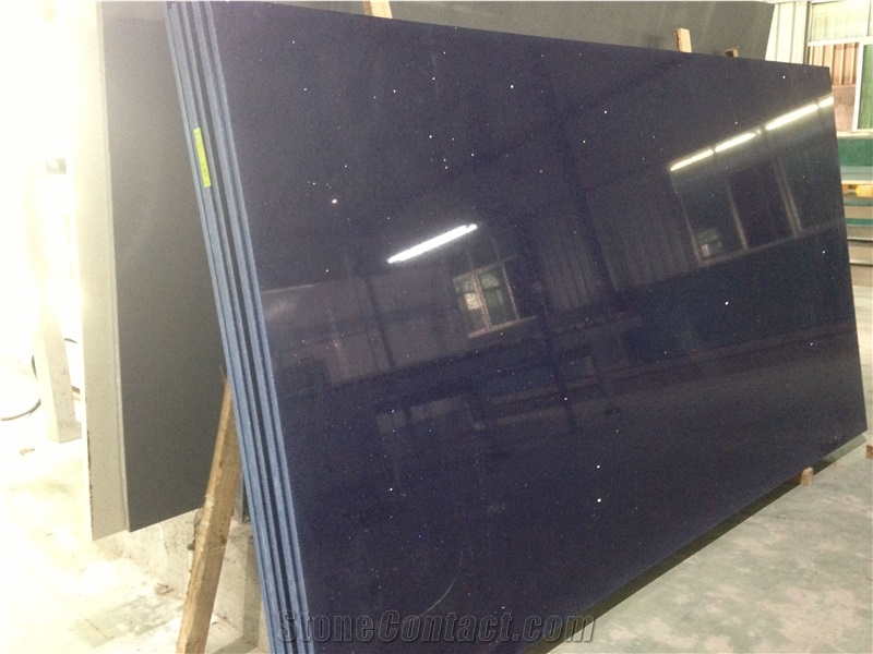 Crystal Blue Quartz Slabs/ Blue Quartz Stone