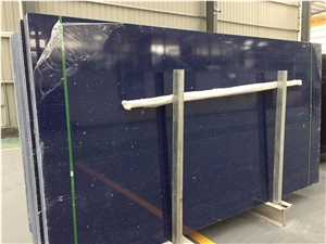Crystal Blue Quartz Slabs/ Blue Quartz Stone