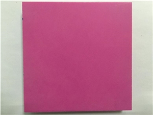 Pure Rosy Quartz Slab/ Engineered Quartz Stone