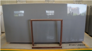 Sahara Grey Quartz/ Engineered Quartz Stone Slab
