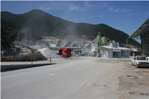 White Thasos Marble Pebbles