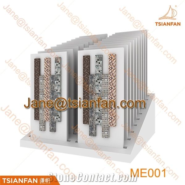 Me0011 Mosaic Tile Backsplash Display Rack