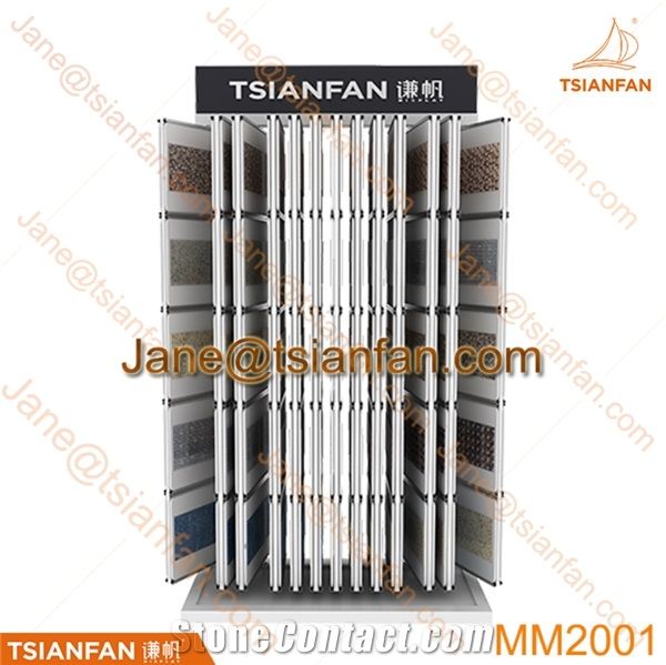 Sliding Ceramic Tile Display Rack