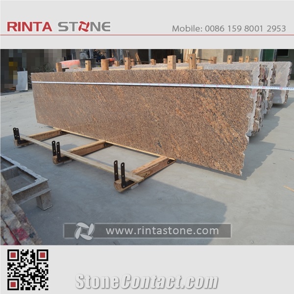 California Golden Granite Blocks, Juparana California Granite Block