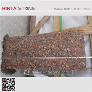 G562 Granite Maple Red Orange Slabs