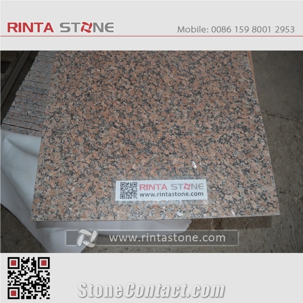 G562 Granite Maple Red Orange Slabs