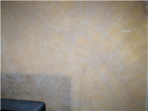 Backlit Decorative Beige Onix Gold Onyx