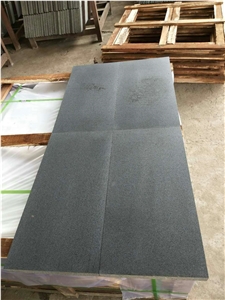 Black Basalt Honed Tiles Floor Covering Tiles