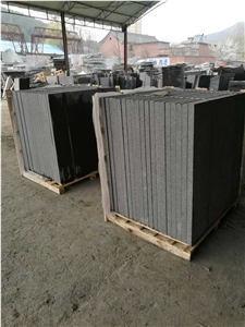 Black Basalt Honed Tiles Floor Covering Tiles