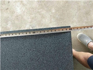 Black Basalt Honed Tiles Floor Covering Tiles