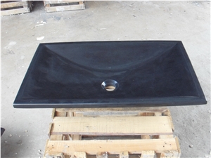 Black Jade Marble Sinks,China Black Marble Basins