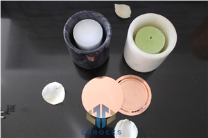 Black Marble Candle Holders,Toothbrush Holders