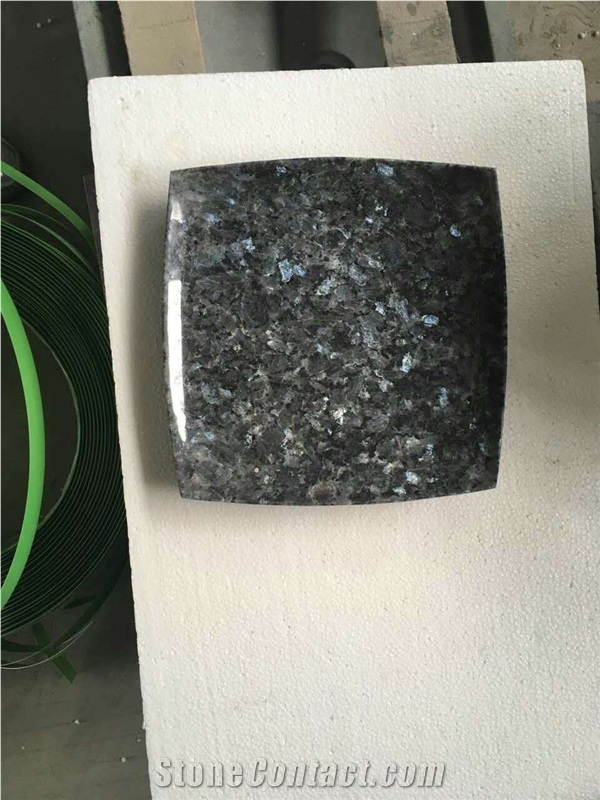Blue Pearl Granite Plate Dishes Round Trays