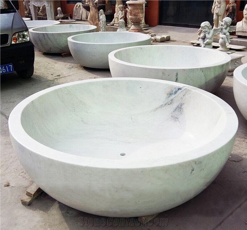 Carrara White Marble Bathtub,White Marble Bathtubs