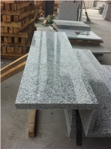 G602 Granite Step, Light Grey Granite Staircase