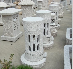 G603 Grey Granite Lantern,Garden Lamp