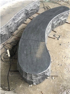 G654 Dark Grey Granite Garden Bench