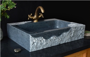 G654 Granite Sinks,Dark Grey Granite Basins,