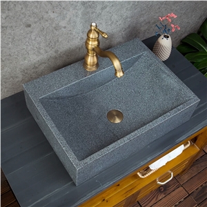 G654 Granite Wash Basins, Dark Granite Stone Sinks