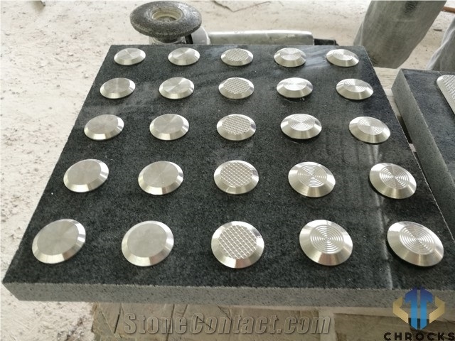 G654 Padang Dark Grey Granite Blind Paver Stone