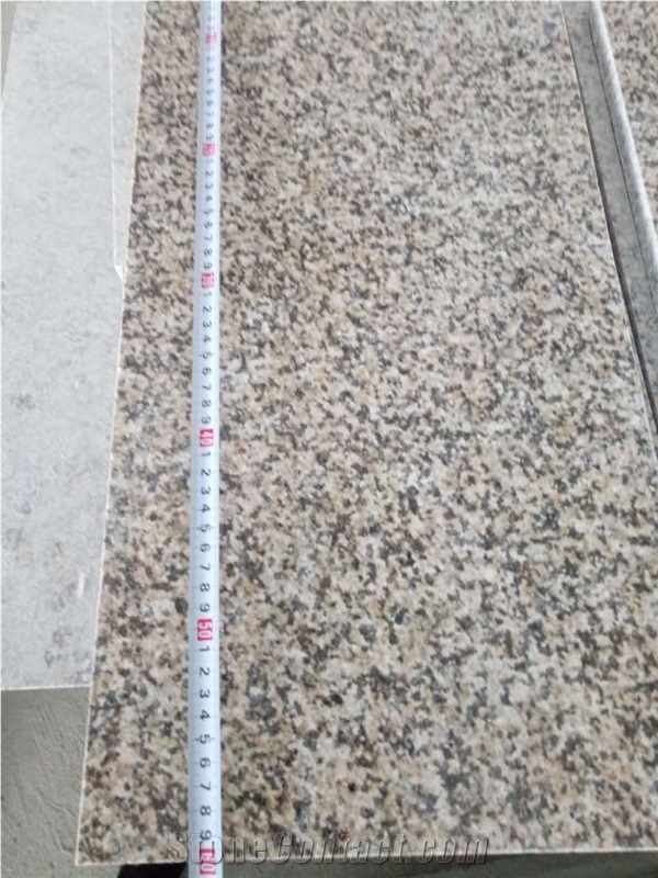 G682 Rusty Yellow Granite Staircase