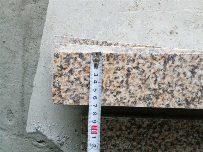 G682 Rusty Yellow Granite Staircase