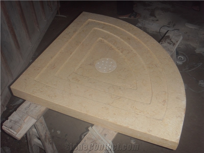 Galala Marble Shower Trays Stone Shower Bases