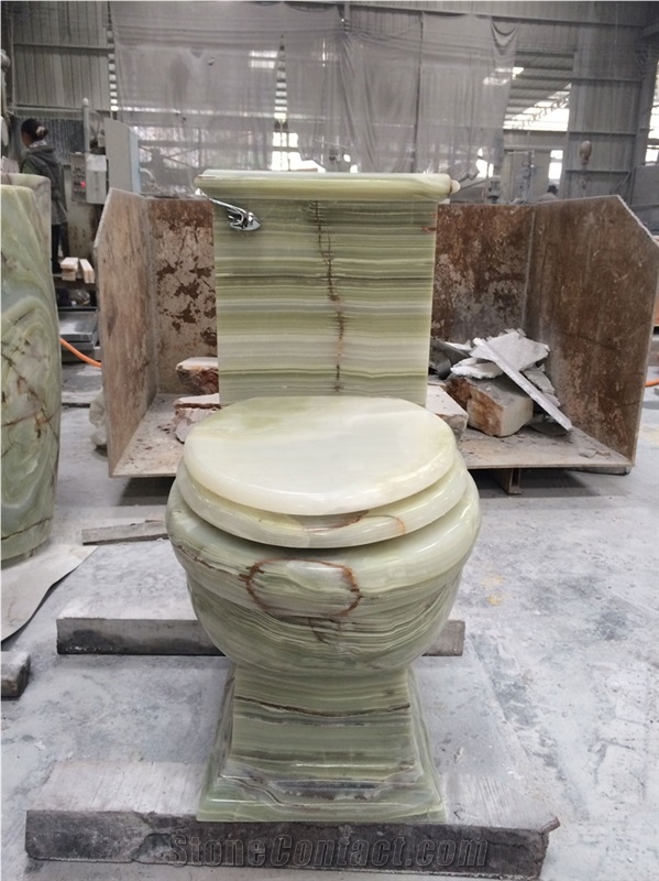 Green Onyx Toilets, Natural Stone Toilets